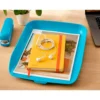 BANDEJA SOBREMESA LEITZ PLASTICO COLOR AZUL