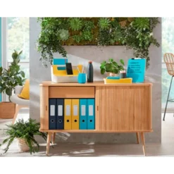 BANDEJA SOBREMESA LEITZ PLASTICO SET DE 3 UNIDADES COLOR GRIS