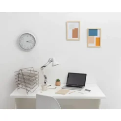 BANDEJA SOBREMESA METALICA Q-CONNECT KF18476 REJILLA PLATA 5 BANDEJAS MOVIBLES 350X275X375 MM