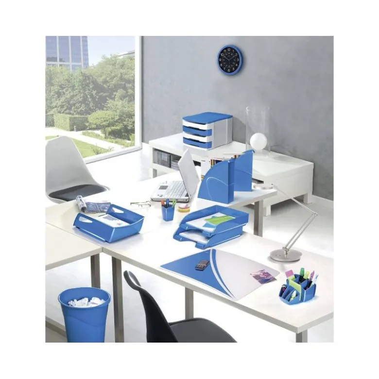 Bandeja sobremesa plastico Cep maxi color azul