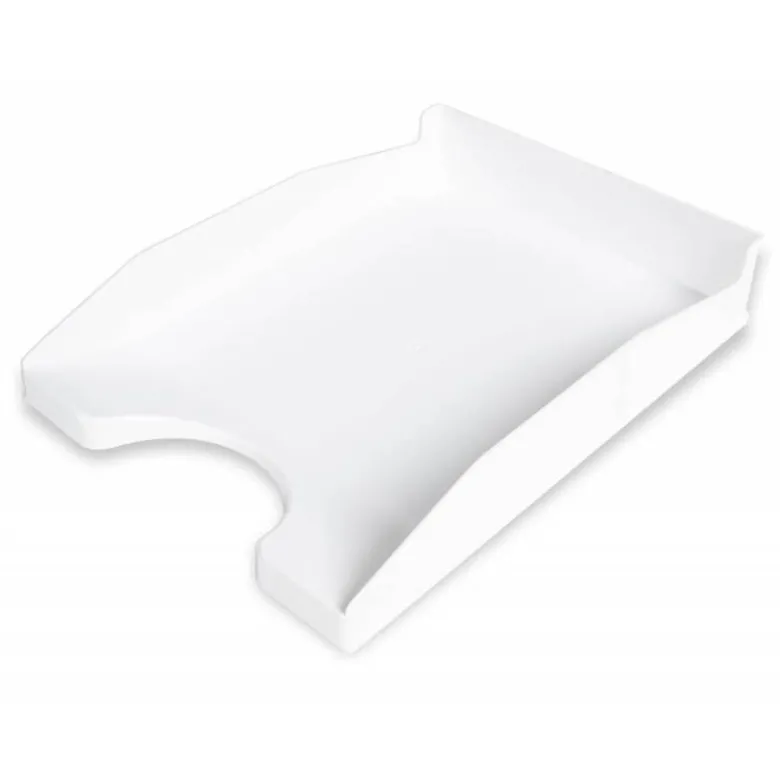 BANDEJA SOBREMESA PLASTICO Q-CONNECT BLANCO OPACO