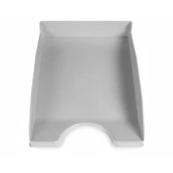 Bandeja sobremesa plastico q-connect color gris opaco 240x70x340 mm