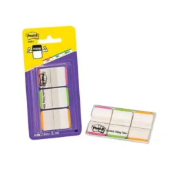 Banderitas Post-it ® separadoras Index verde, rojo y azul
