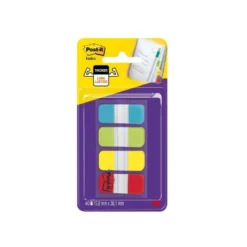 Banderitas Post-it ® separadoras Index rígidas dispensador 4 colores 15,8 x 38 mm