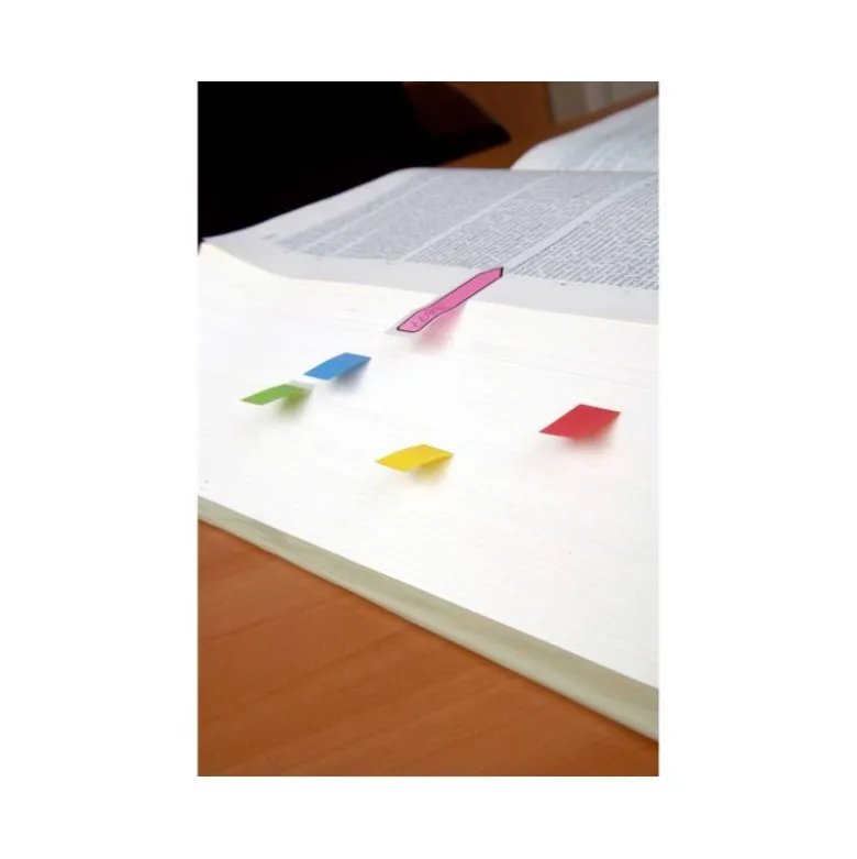 Banderitas Post-it ® separadoras Index rígidas dispensador 4 colores 15,8 x 38 mm