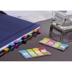 Banderitas Post-it ® separadoras Index rígidas dispensador 4 colores 15,8 x 38 mm