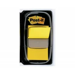Banderitas separadoras 680-5 amarillo. Dispensador de 50 unidades.