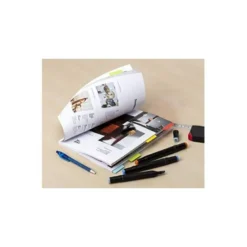 BANDERITAS SEPARADORAS RIGIDA TARIFOLD REMOVIBLE 12X40 MM PACK DE 48 UNIDADES COLORES SURTIDOS