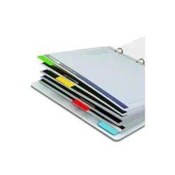 BANDERITAS SEPARADORAS RIGIDA TARIFOLD REMOVIBLE 12X40 MM PACK DE 48 UNIDADES COLORES SURTIDOS