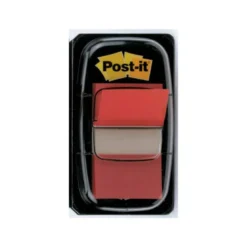 Banderitas separadoras 680-1 rojo. Dispensador de 50 unidades.