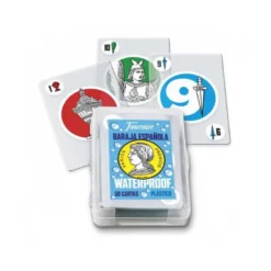BARAJA DE CARTAS FOURNIER WATERPROOF PLASTICO 50 CARTAS