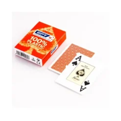 BARAJA FOURNIER POKER INGLES PLASTICO EUROPEAN POKER TOUR INDICE GIGANTE