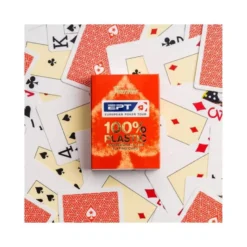 BARAJA FOURNIER POKER INGLES PLASTICO EUROPEAN POKER TOUR INDICE GIGANTE