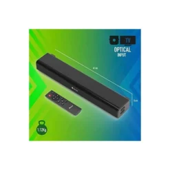 BARRA DE SONIDO NGS WIRELESS SOUNDBAR 40 W BLUETOOTH OPTICA / AUX / USB CON MANDO