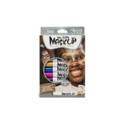 BARRA DE MAQUILLAJE CARIOCA MASK UP METALLIC CAJA DE 6 COLORES SURTIDOS