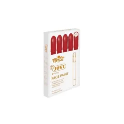 BARRA DE MAQUILLAJE JOVI TWIST MAKE-UP ROJO CAJA DE 5 UNIDADES