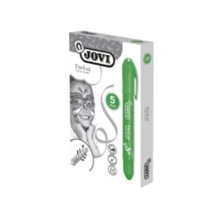 BARRA DE MAQUILLAJE JOVI TWIST MAKE-UP VERDE CAJA DE 5 UNIDADES