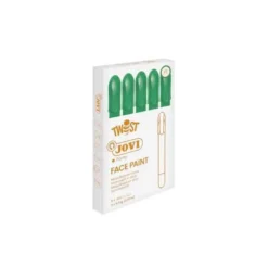 BARRA DE MAQUILLAJE JOVI TWIST MAKE-UP VERDE CAJA DE 5 UNIDADES