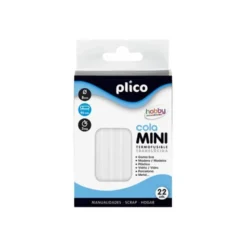 Barra termofusible Plico Mini Translucida 22 unidades