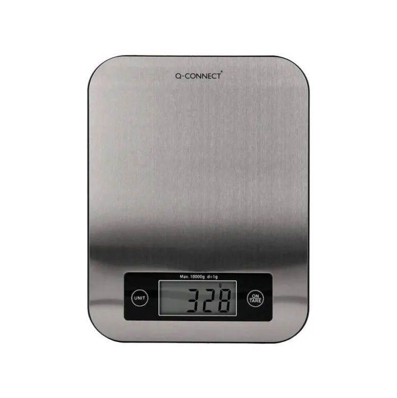 BASCULA PRECISION Q-CONNECT DIGITAL CON PANTALLA LCD PRECISION 1 GR CAPACIDAD DE 5 GR A 10 KG 215X165X16MM