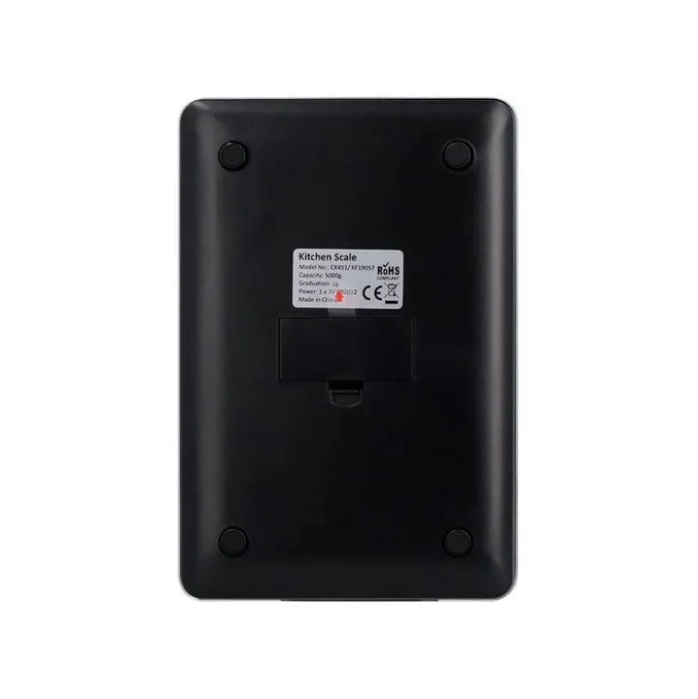 BASCULA PRECISION Q-CONNECT DIGITAL CON PANTALLA LCD PRECISION 1 GR CAPACIDAD DE 5 GR A 5 KG 200X135X16MM
