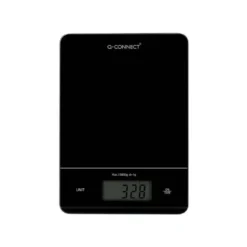 BASCULA PRECISION Q-CONNECT DIGITAL CON PANTALLA LCD PRECISION 1 GR CAPACIDAD DE 5 GR A 15 KG 240X170X17,5MM