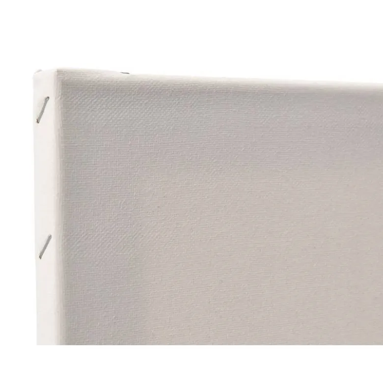 BASTIDOR LIDERCOLOR LIENZO GRAPADO LATERAL ALGODON 100% 12X12 CM