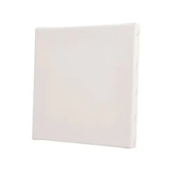 BASTIDOR LIDERCOLOR LIENZO GRAPADO LATERAL ALGODON 100% 12X12 CM