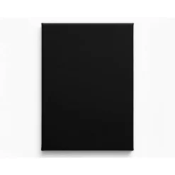BASTIDOR NEGRO LIDERPAPEL 6F LIENZO GRAPADO PARTE TRASERA ALGODON 100% 33X41 CM GRAMAJE 320G/M2 CERTIFICADO FSC