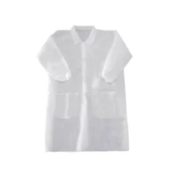 BATA DE LABORATORIO SAFETOP LAB-COAT POLIPROPILENO BLANCO 67X104 CM TALLA L