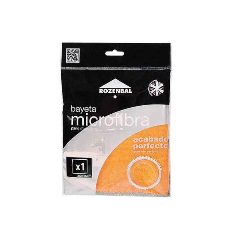 Bayeta Microfibra Acabado Perfecto Amarilla 36X36