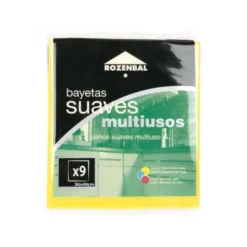 Bayeta Multiusos Amarilla Pack 9 uds 36X40