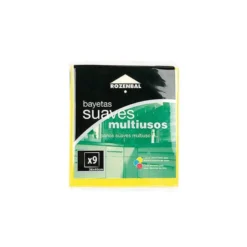 Bayeta Multiusos Amarilla Pack 9 uds 36X40