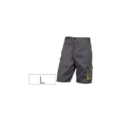 Bermuda de trabajo DeltaPlus gris talla L