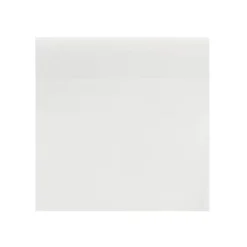 BLOC DE NOTAS ADHESIVAS QUITA Y PON Q-CONNECT 76X76 MM REMOVIBLE PLASTICO TRANSLUCIDO BLANCO CON 50