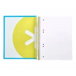 Bloc Espiral Liderpapel A5 serie Antartik azul 120 hojas