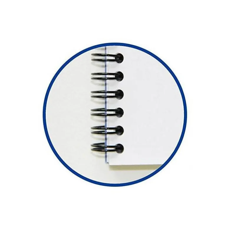 Bloc Oxford EBook4 Din A4 doble espiral tapa extradura120 hojas colores surtidos