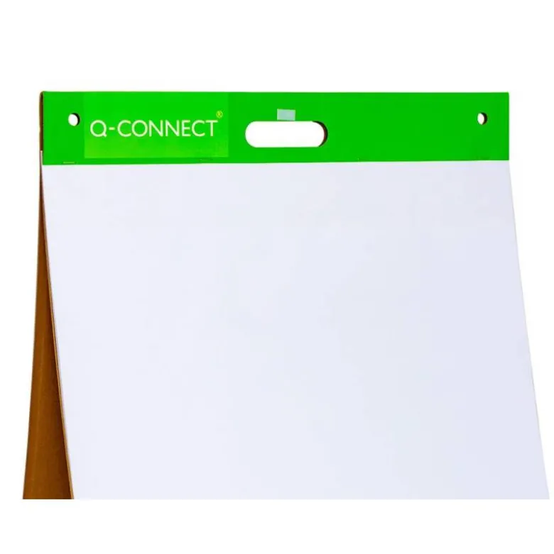 BLOC CONGRESO Q-CONNECT LISO AUTOADHESIVO SOBREMESA 508X584 MM 20 HOJAS PAPEL BLANCO DE 75G/M2 FSC