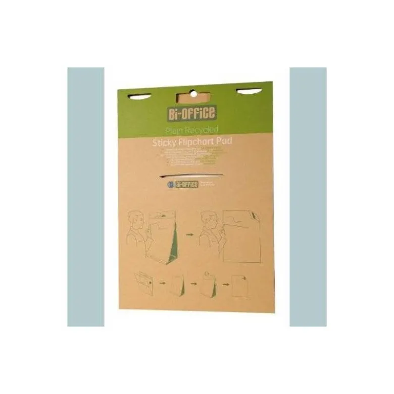 Bloc congresos autoadhesivo Bi-Office 500 x 585 mm