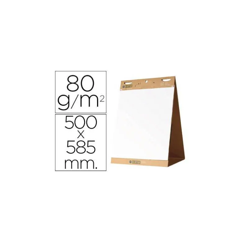 Bloc congresos autoadhesivo Bi-Office 500 x 585 mm