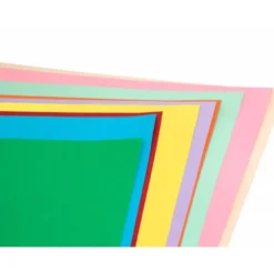 Bloc de cartulinas para trabajos manuales Liderpapel 297x420mm 10 hojas. Colores surtidos
