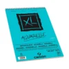 Bloc de Dibujo Acuarela Canson XL DIN A4 30 hojas 300 gr Microperforado Espiral Grano Fino