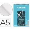 BLOC DE DIBUJO ACUARELA CANSON XL DIN A6 20 HOJAS 300 GR AQUARELLE GRANO FINO MICROPERFORADO ESPIRAL