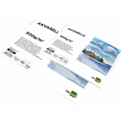 Bloc de dibujo acuarela encolado Liderpapel DIN A3 20 hojas 300 gr
