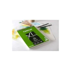 Bloc de Dibujo Dessin Canson XL DIN A4 50 hojas 160 gr Microperforado Espiral Grano Fino