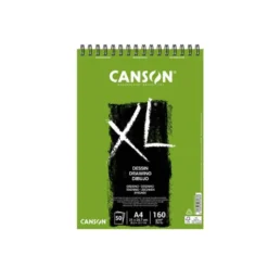 Bloc de Dibujo Dessin Canson XL DIN A4 50 hojas 160 gr Microperforado Espiral Grano Fino