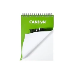 Bloc de Dibujo Dessin Canson XL DIN A4 50 hojas 160 gr Microperforado Espiral Grano Fino