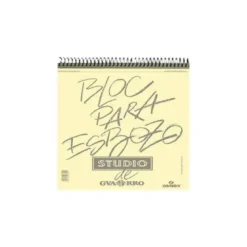 BLOC DE DIBUJO ESBOZO CANSON DIN A4 100 HOJAS 90 GR MICROPERFORADO GRANO FINO