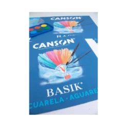 Bloc de dibujo espiral Acuarela Canson Din A3 10 hojas 370 gr
