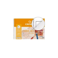 Bloc de dibujo espiral Basik Canson Din A4+ 20 hojas 130 gr